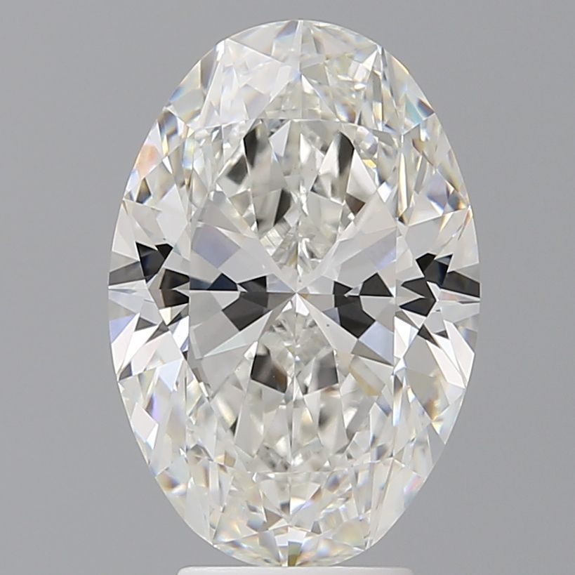 5.02 ct. oval Lab Grown Diamond front image