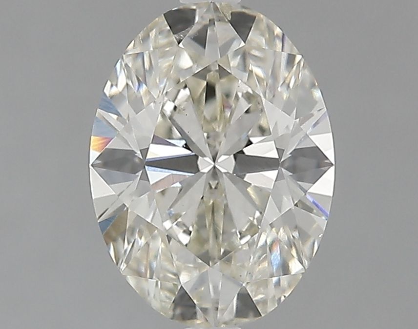 2.01 ct. oval Lab Grown Diamond front image