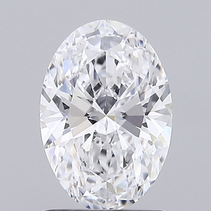 1.22 ct. oval Lab Grown Diamond front image