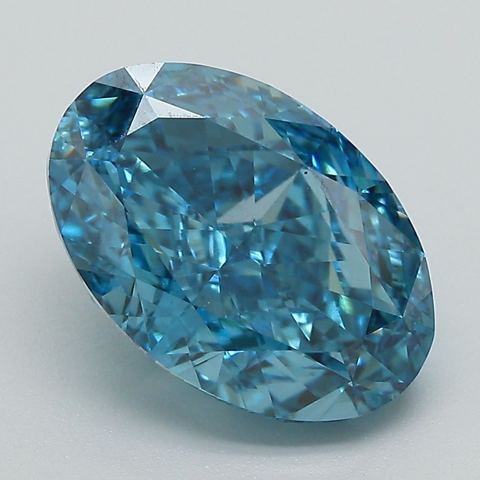 4.28 ct. oval Lab Grown Diamond front image
