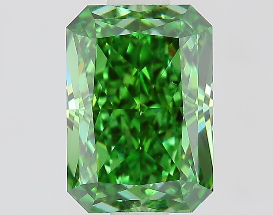 1.46 CT Fancy Vivid Green RADIANT