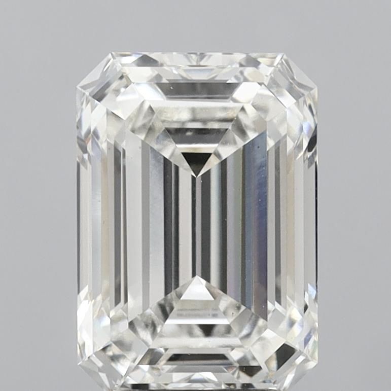 3.70 ct. emerald Lab Grown Diamond front image