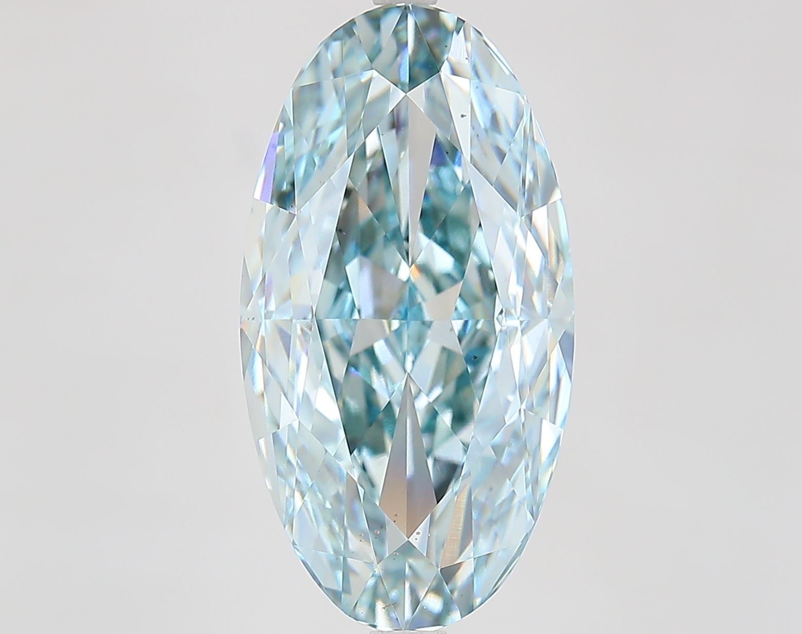 8.02 ct. oval Lab Grown Diamond front image