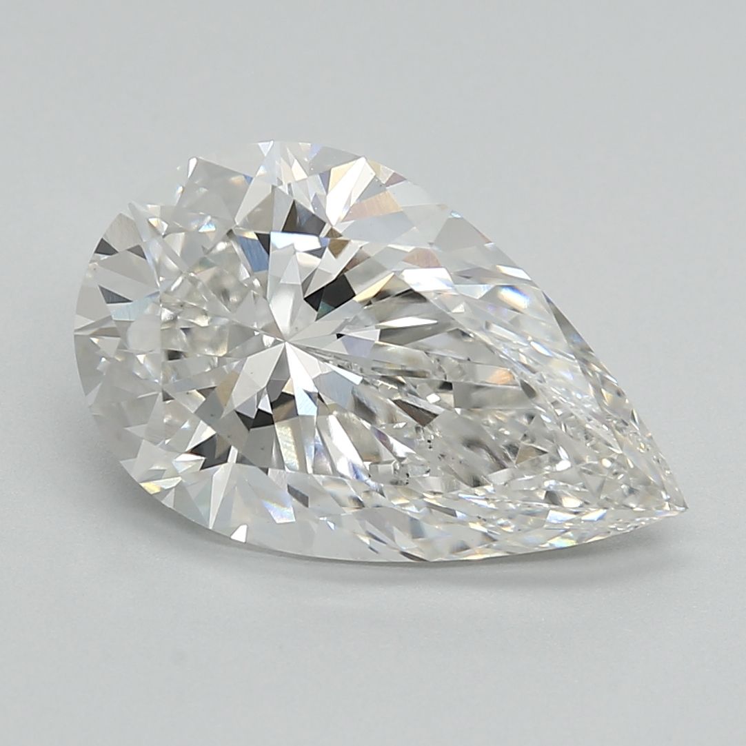 3.80 ct. pear Lab Grown Diamond front image