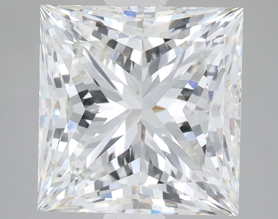 6.02 ct. princess Lab Grown Diamond front image