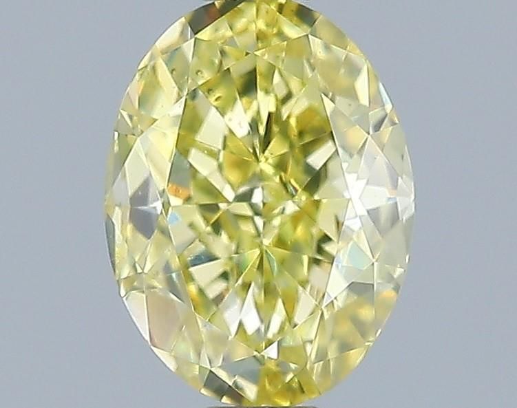 Diament 0.9 ct Fancy Intense Yellow/SI1