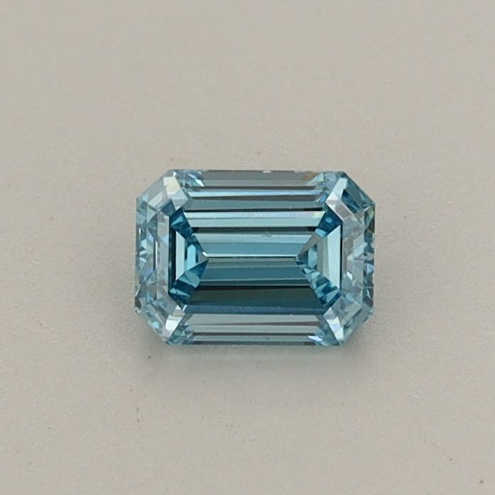 0.34 CT Fancy Vivid Blue EMERALD