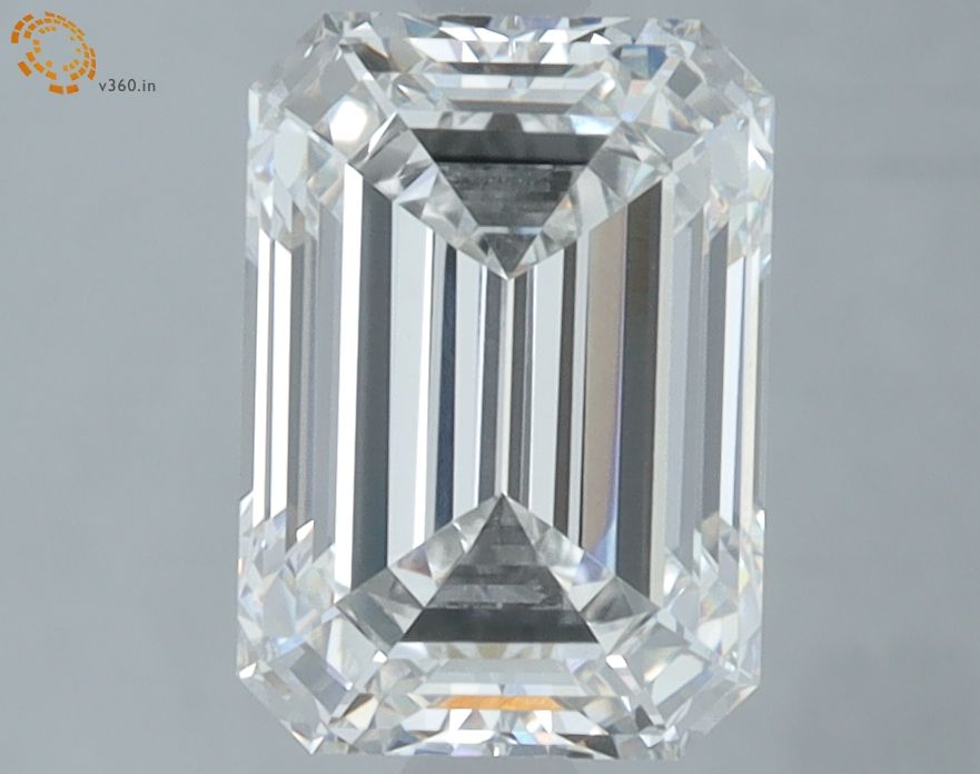 2.58 ct. emerald Lab Grown Diamond front image