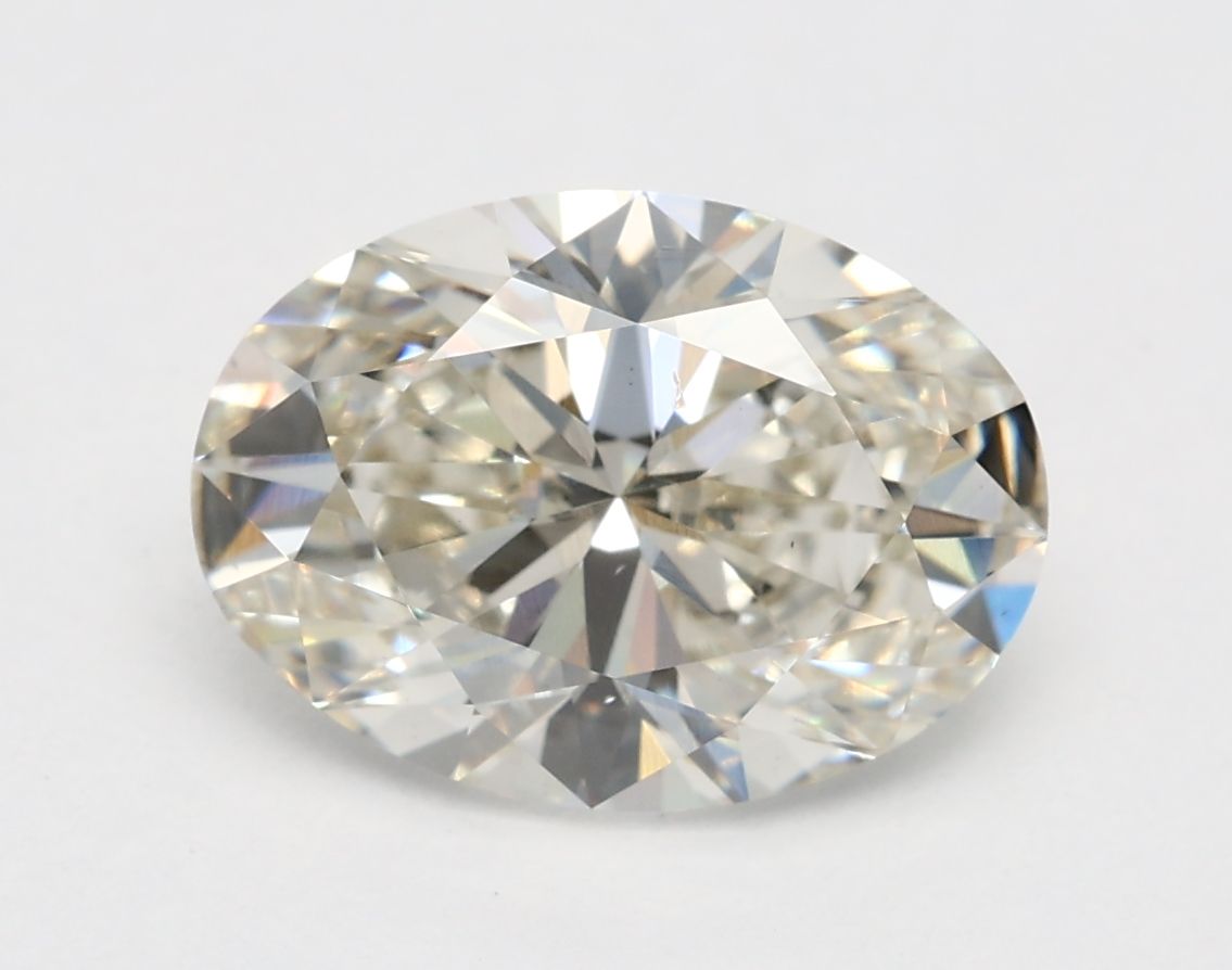 2.11 ct. oval Lab Grown Diamond front image