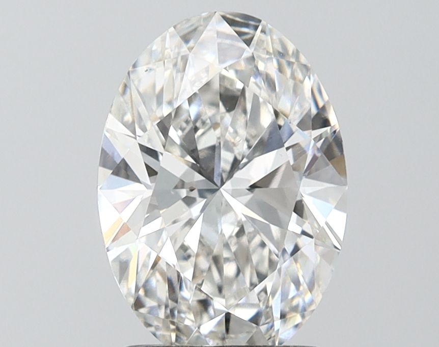 2.01 ct. oval Lab Grown Diamond front image