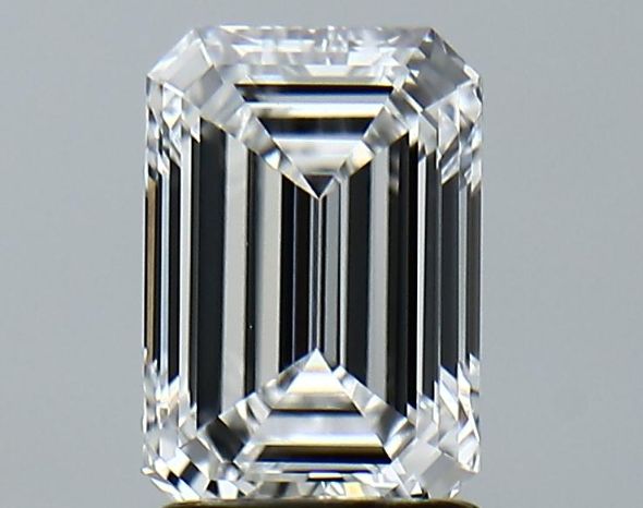 1.75 ct. emerald Lab Grown Diamond front image