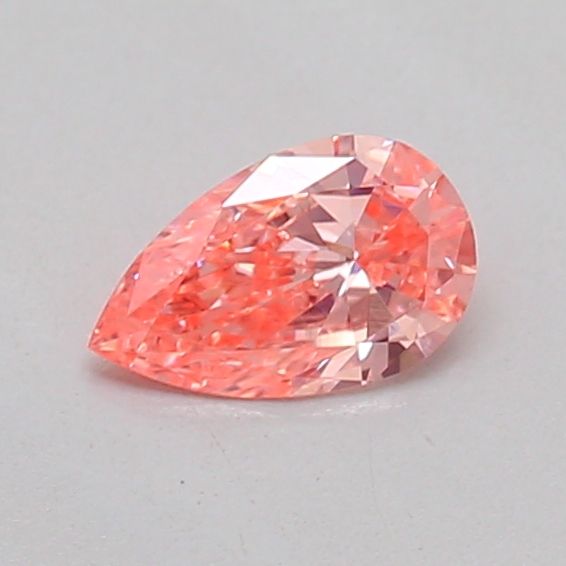 0.18 CT Fancy Vivid Pink PEAR
