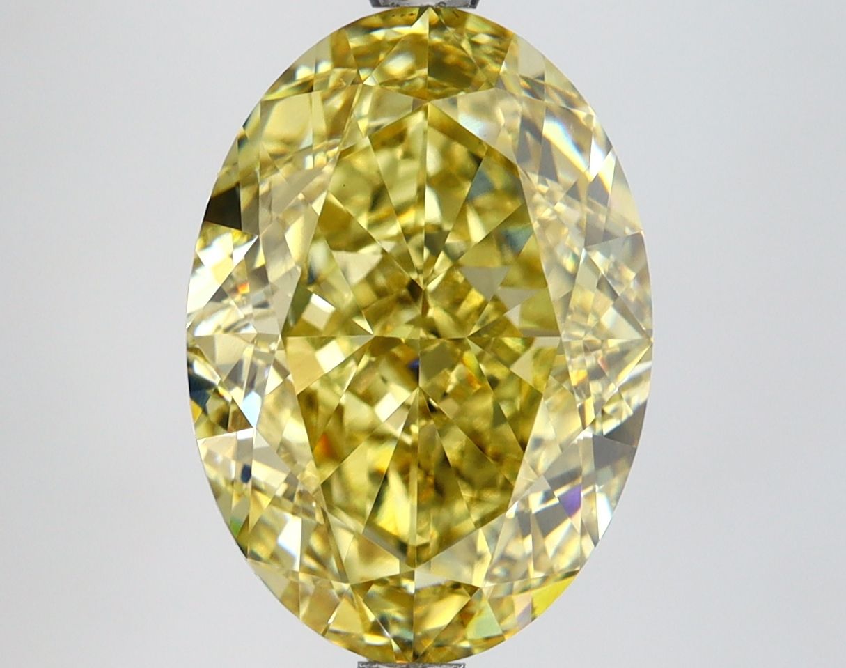 5.73 ct. oval Lab Grown Diamond front image