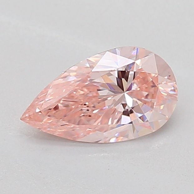 0.62 CT Fancy Intense Pink PEAR