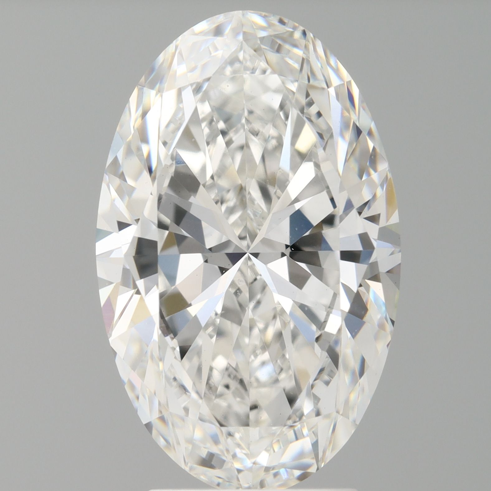 4.05 ct. oval Lab Grown Diamond front image