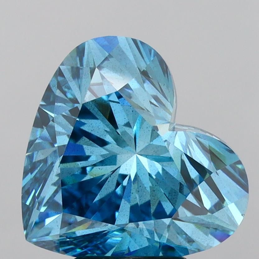 5.01 ct. heart Lab Grown Diamond front image