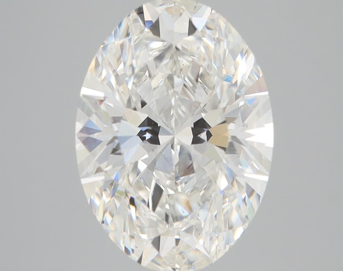 4.09 ct. oval Lab Grown Diamond front image