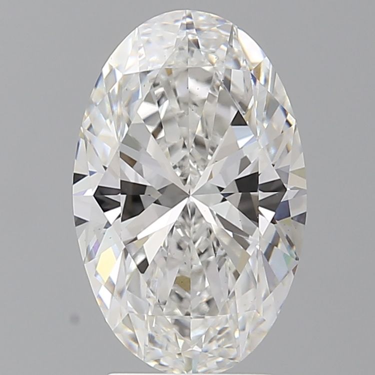 3.52 ct. oval Lab Grown Diamond front image