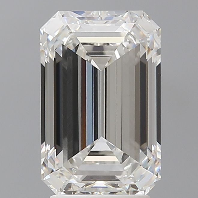 3.60 ct. emerald Lab Grown Diamond front image