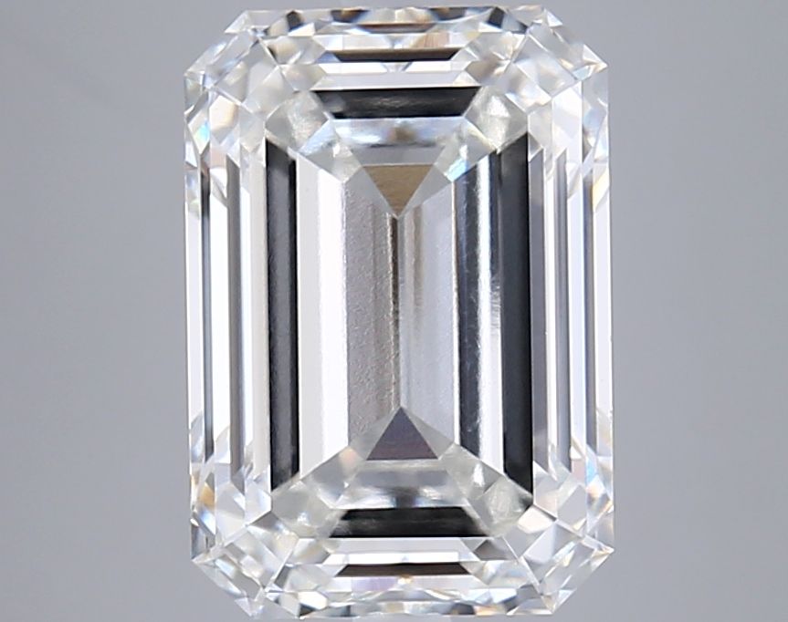 8.08 ct. emerald Lab Grown Diamond front image