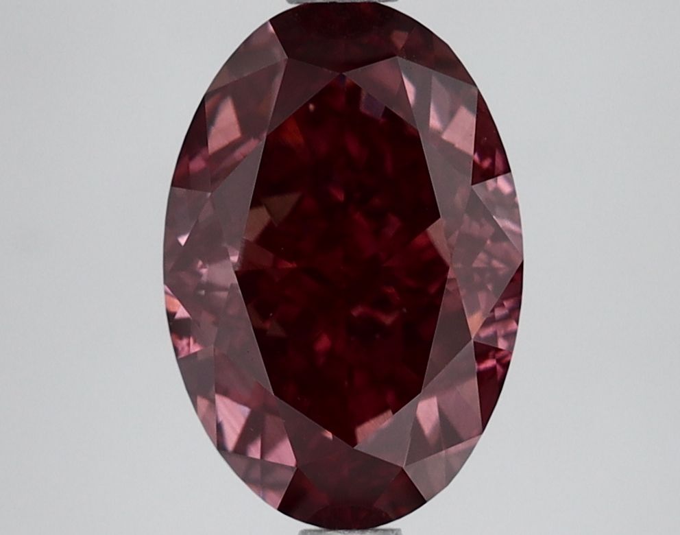 3.51 ct. oval Lab Grown Diamond front image
