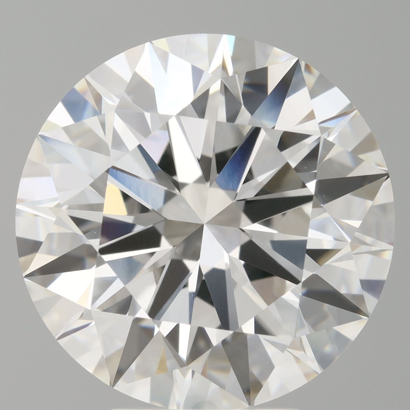 6.04 ct. round Lab Grown Diamond front image