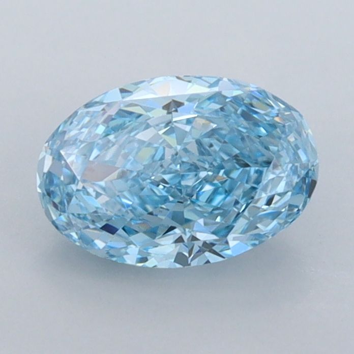1.07 CT Fancy Vivid Blue OVAL