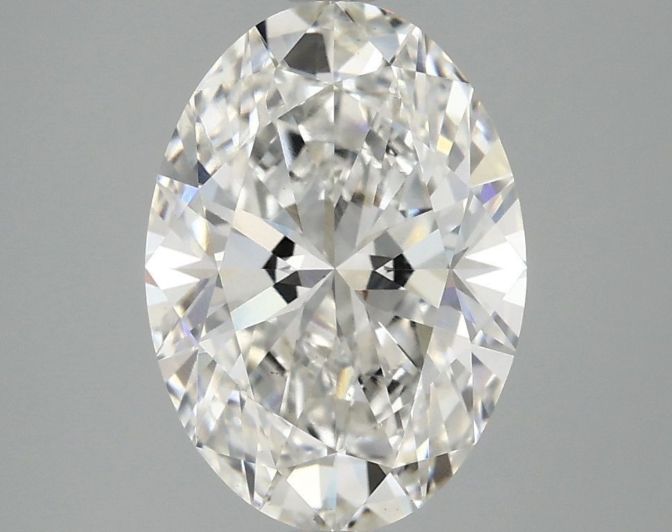 2.87 ct. oval Lab Grown Diamond front image