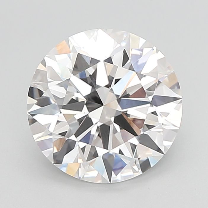 5.25 ct. round Lab Grown Diamond front image