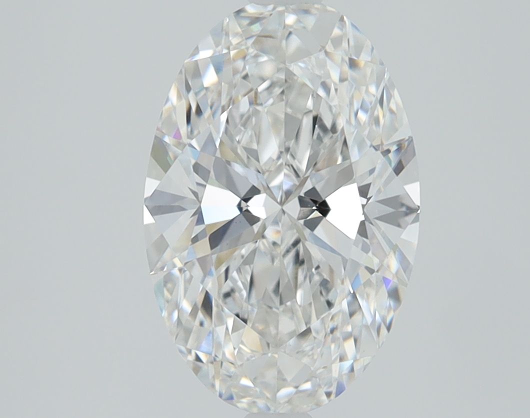 4.09 ct. oval Lab Grown Diamond front image