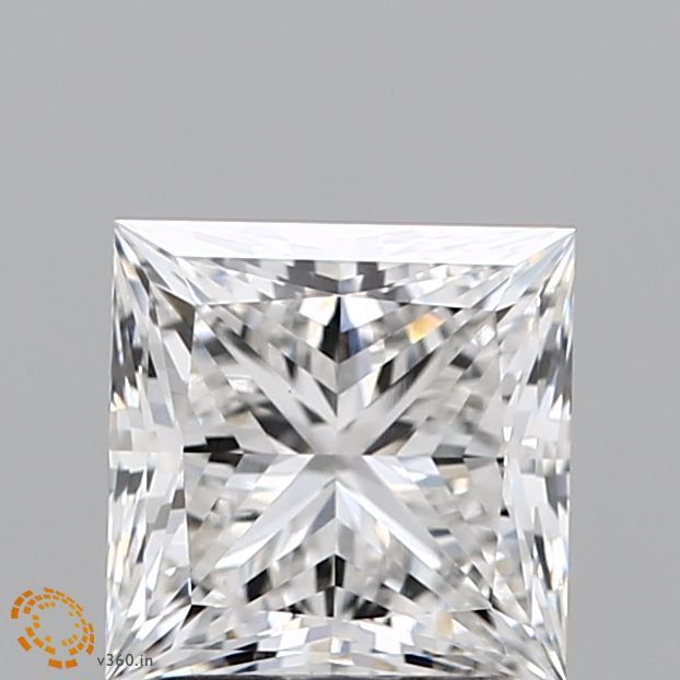 1.90 ct. princess Lab Grown Diamond front image