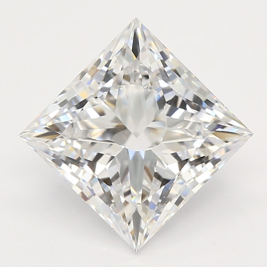 3.13 ct. princess Lab Grown Diamond front image