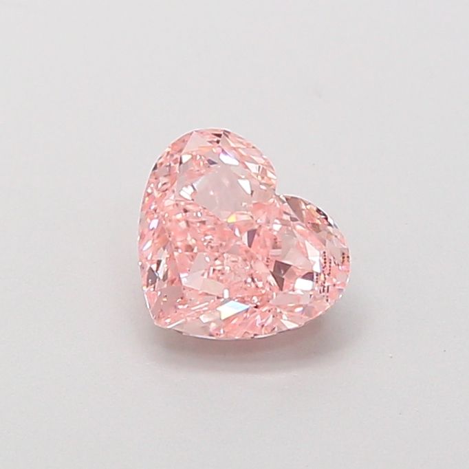 1.0 CT Fancy Intense Pink HEART