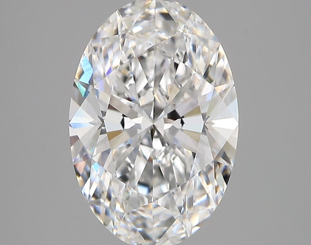 3.28 ct. oval Lab Grown Diamond front image