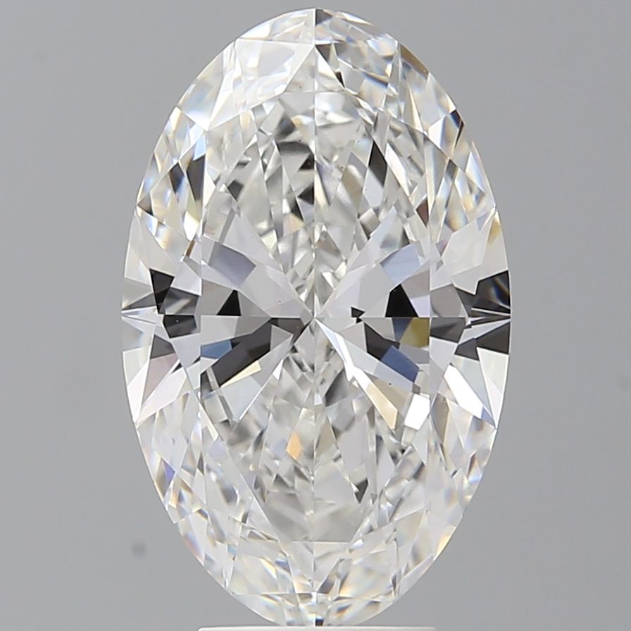 5.52 ct. oval Lab Grown Diamond front image