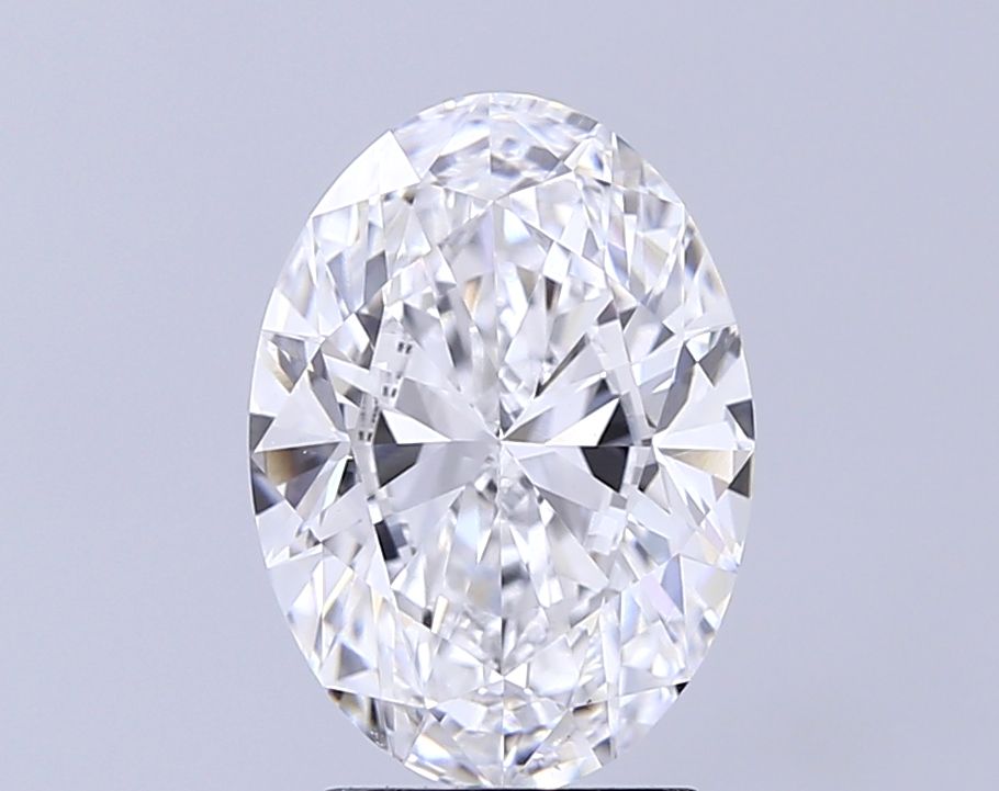 3.01 ct. oval Lab Grown Diamond front image