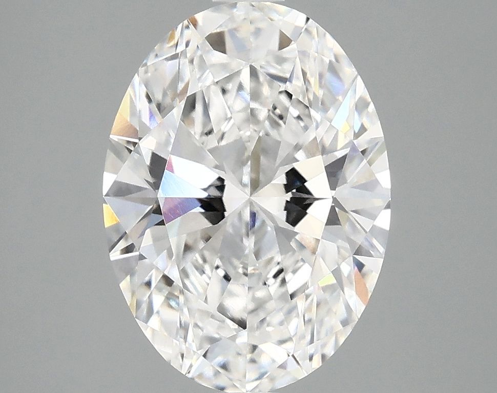 2.87 ct. oval Lab Grown Diamond front image