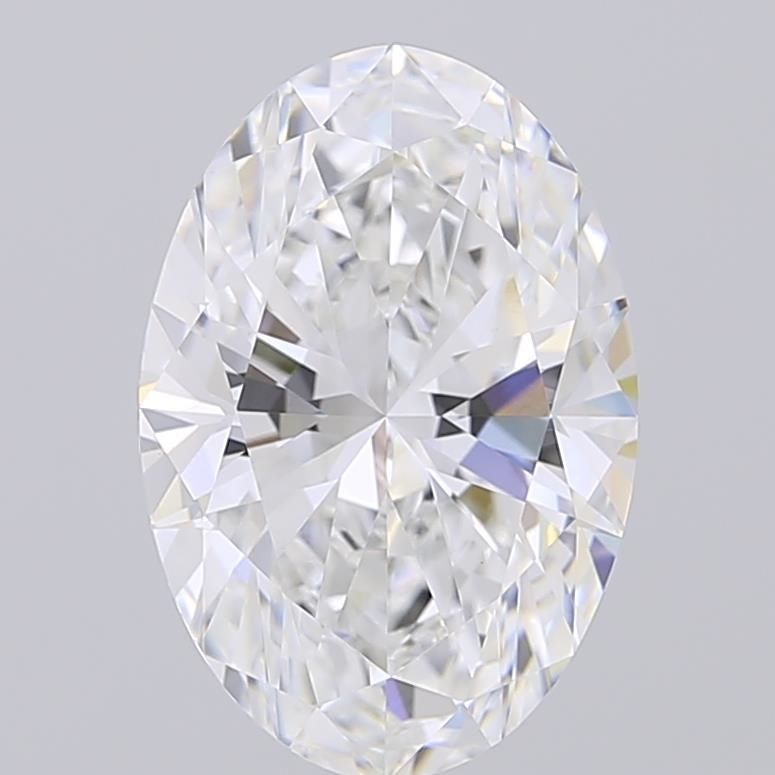 4.04 ct. oval Lab Grown Diamond front image