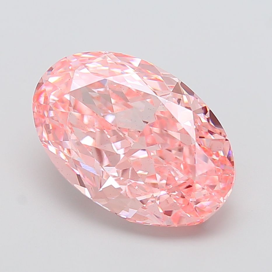 9.04 ct. oval Lab Grown Diamond front image