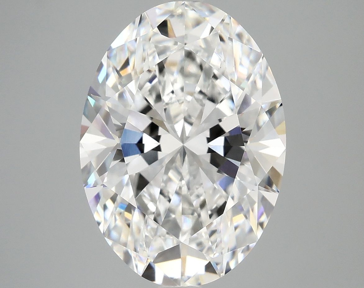 5.07 ct. oval Lab Grown Diamond front image