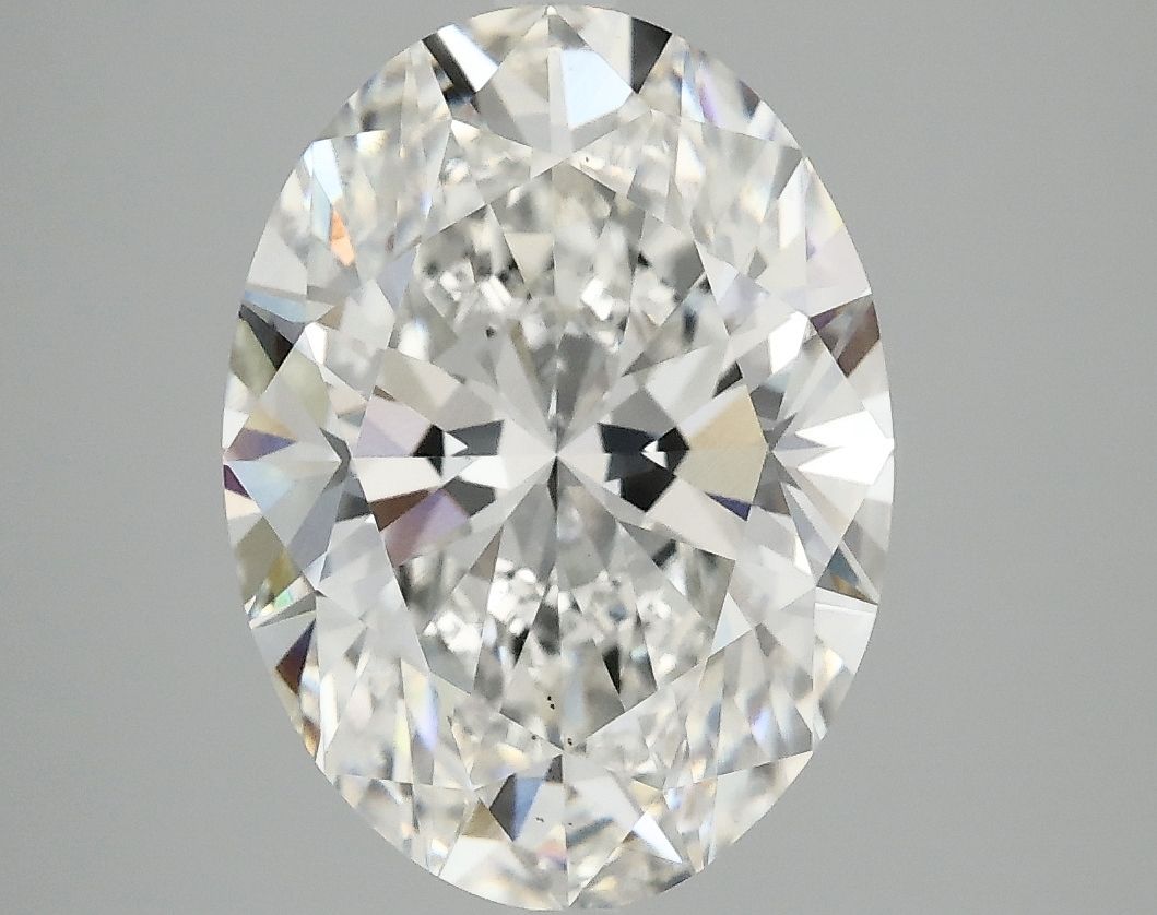 4.09 ct. oval Lab Grown Diamond front image