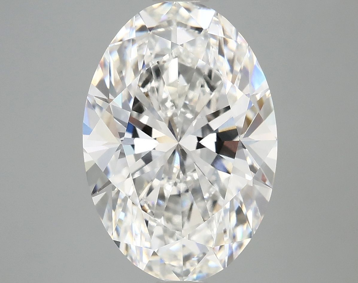 5.09 ct. oval Lab Grown Diamond front image