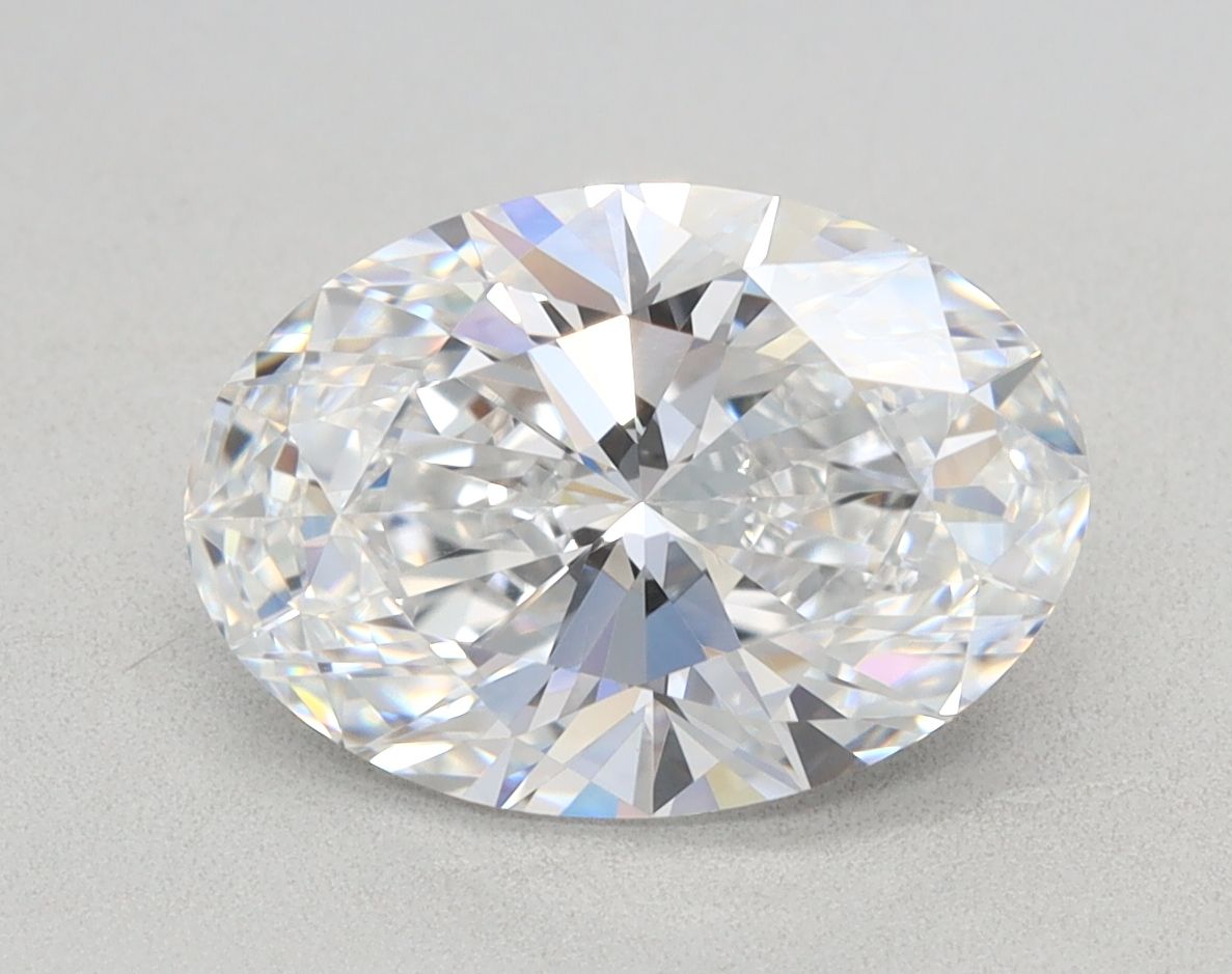 2.01 ct. oval Lab Grown Diamond front image