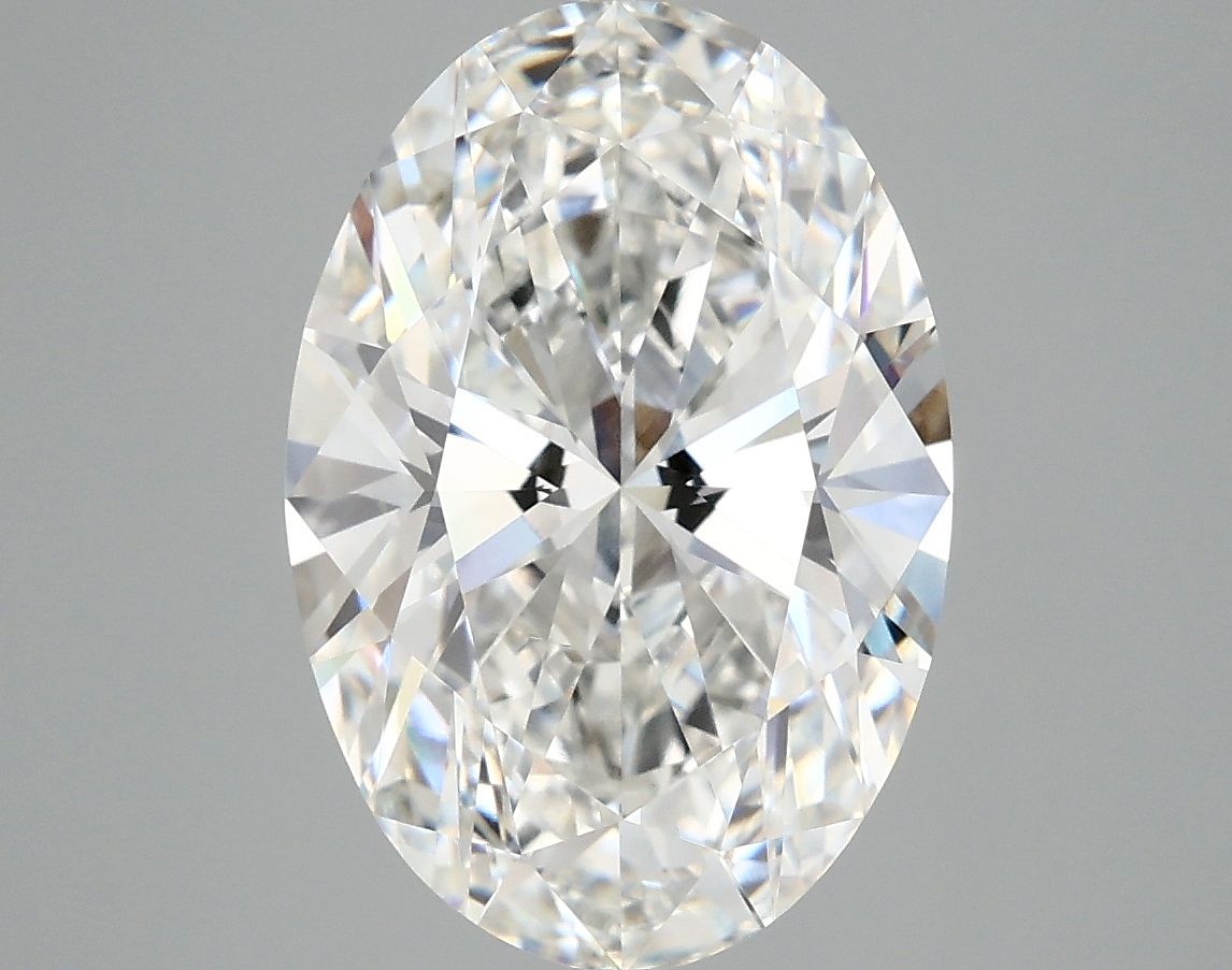 4.58 ct. oval Lab Grown Diamond front image