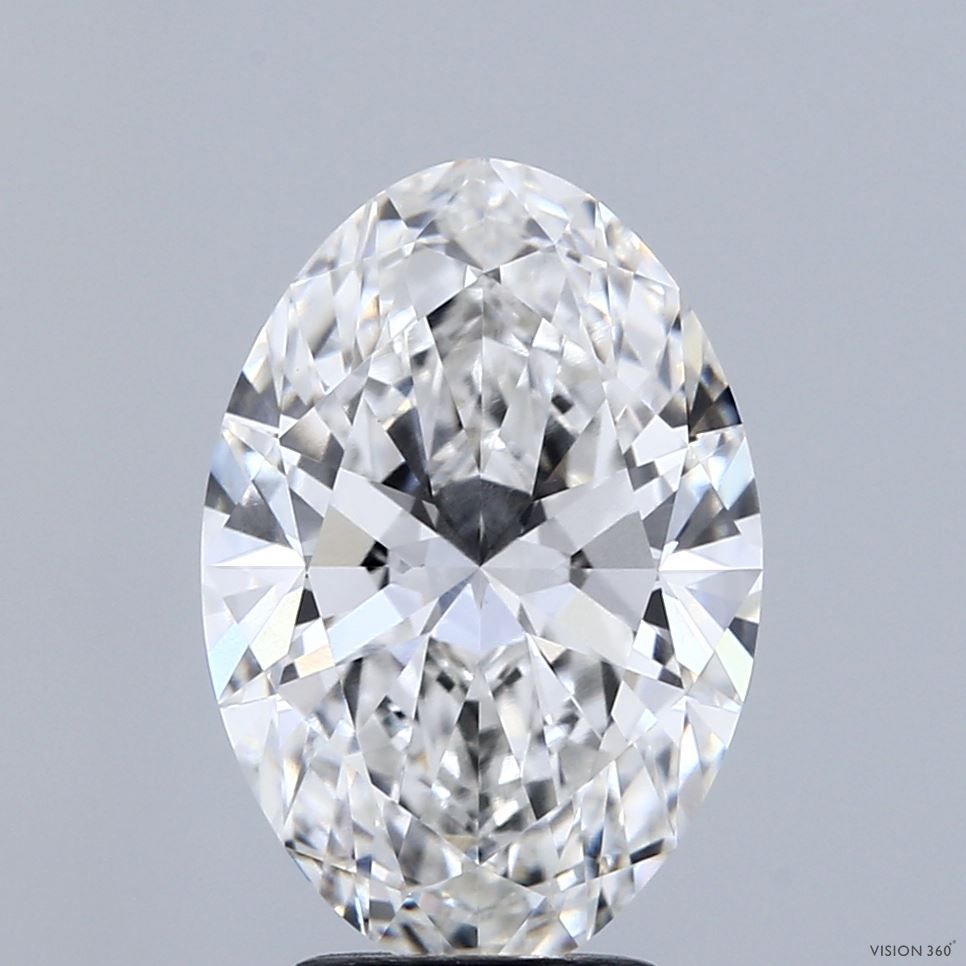 3.52 ct. oval Lab Grown Diamond front image