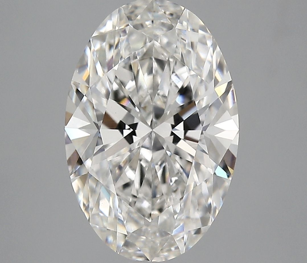 4.09 ct. oval Lab Grown Diamond front image