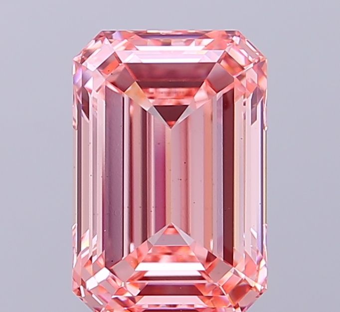 3.09 ct. emerald Lab Grown Diamond front image