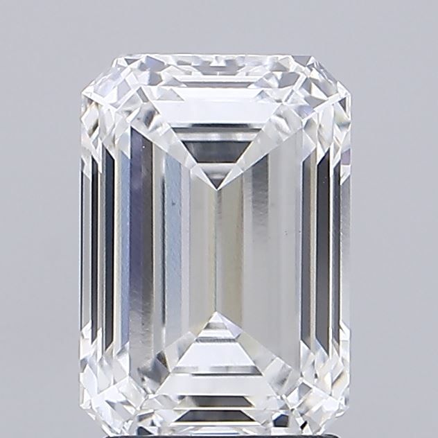 2.74 ct. emerald Lab Grown Diamond front image