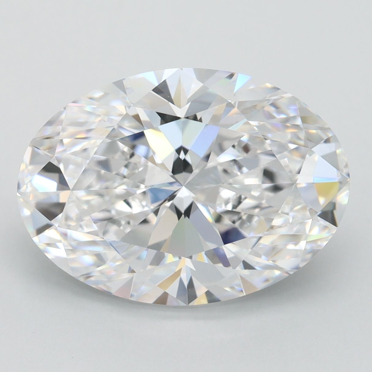 4.37 ct. oval Lab Grown Diamond front image