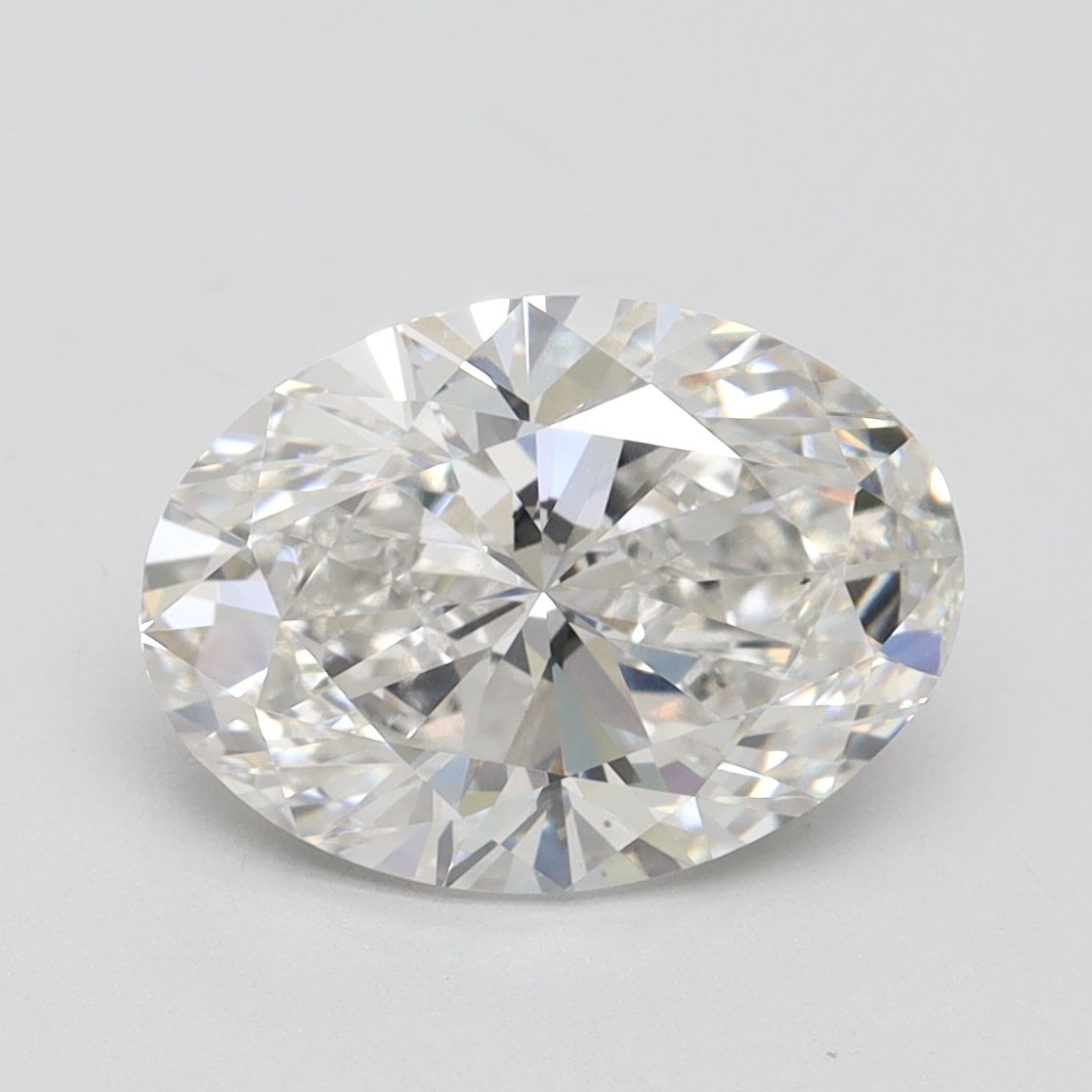 3.03 ct. oval Lab Grown Diamond front image